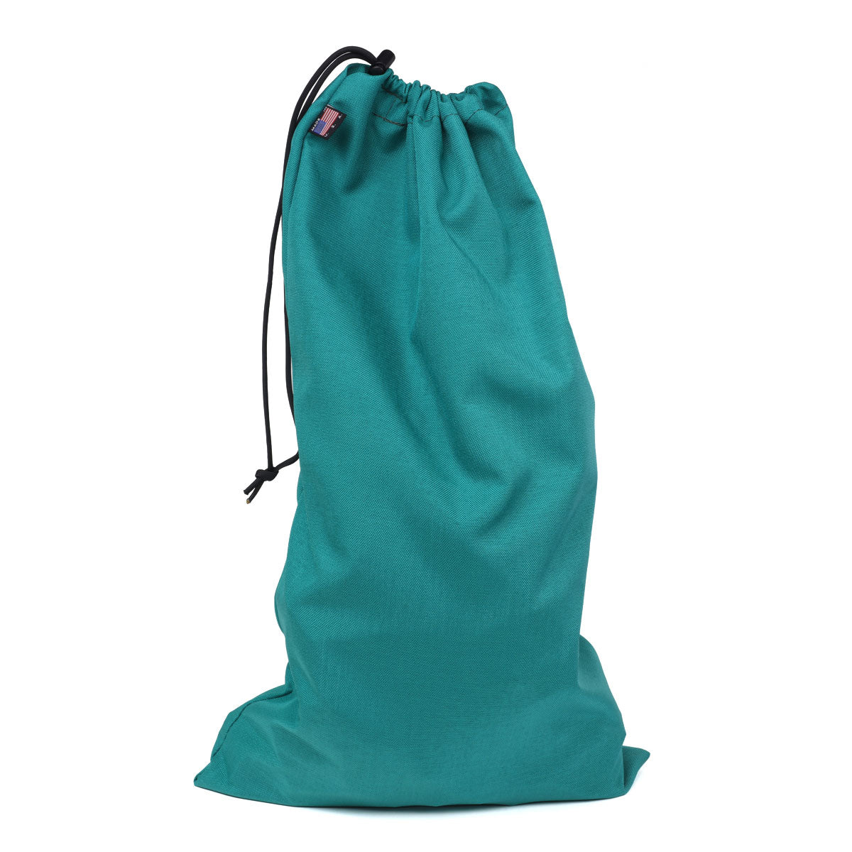 Bulk Dominoes Teal canvas drawstring storage bag for domino storage