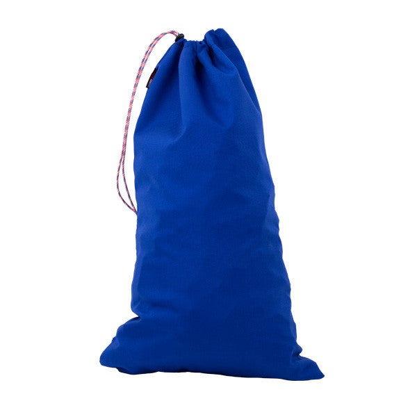Bulk Dominoes Blue canvas drawstring storage bag for domino storage
