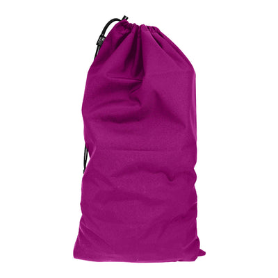 Bulk Dominoes Fuchsia canvas drawstring storage bag for domino storage