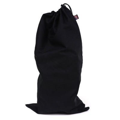 Bulk Dominoes Black canvas drawstring storage bag for domino storage