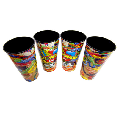 Domino Cups of the bulk dominoes variety 32oz