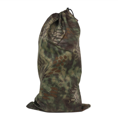 Bulk Dominoes Camo canvas drawstring storage bag for domino storage
