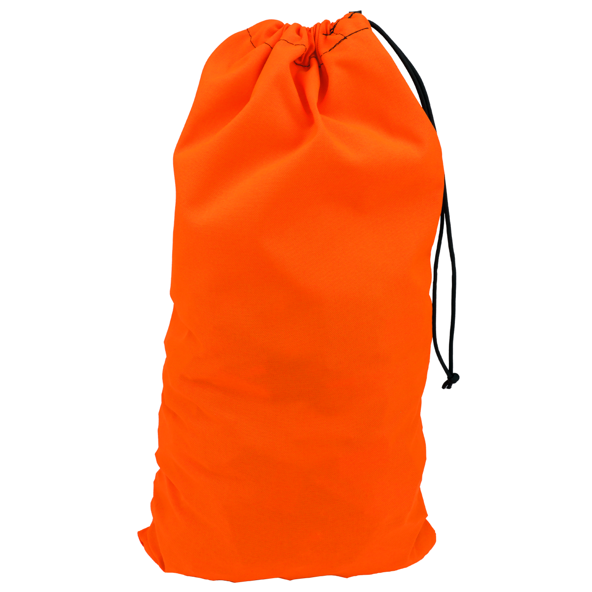 Bulk Dominoes Neon Orange canvas drawstring storage bag for domino storage