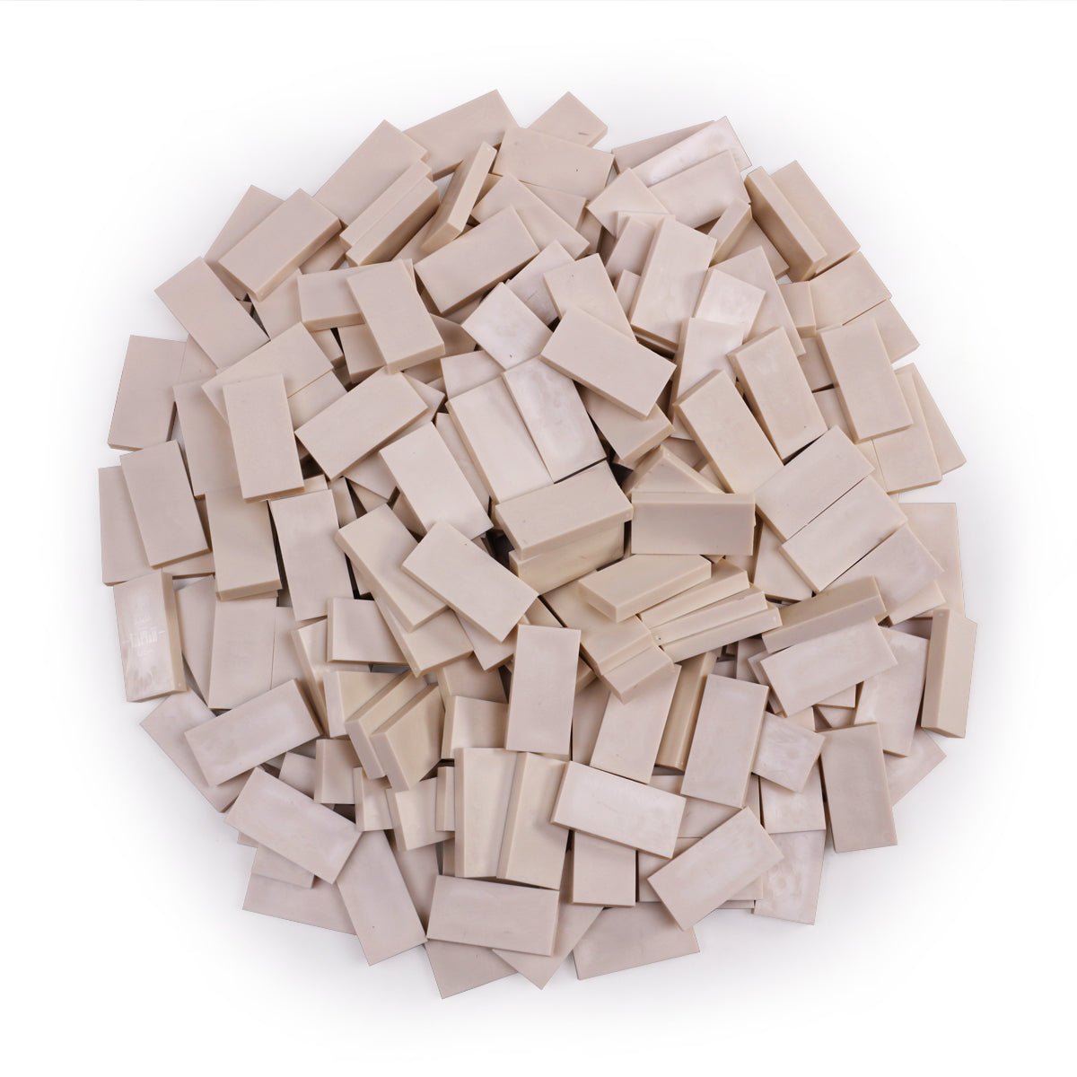 Rare earth color KHAKI bulk dominoes