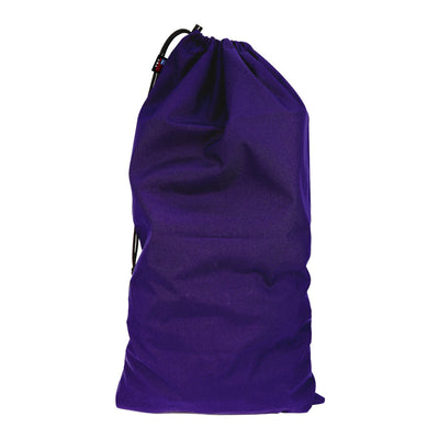 Bulk Dominoes Purple canvas drawstring storage bag for domino storage
