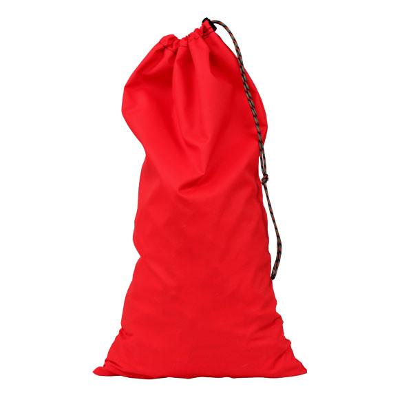 Bulk Dominoes red heavy duty canvas drawstring storage bag for domino storage