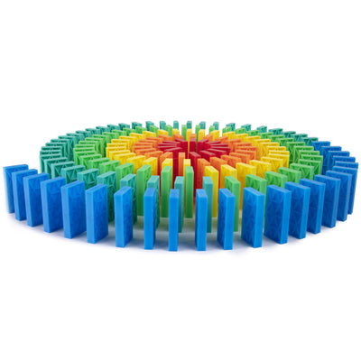 bulk dominoes Kinetic spiral that exits
